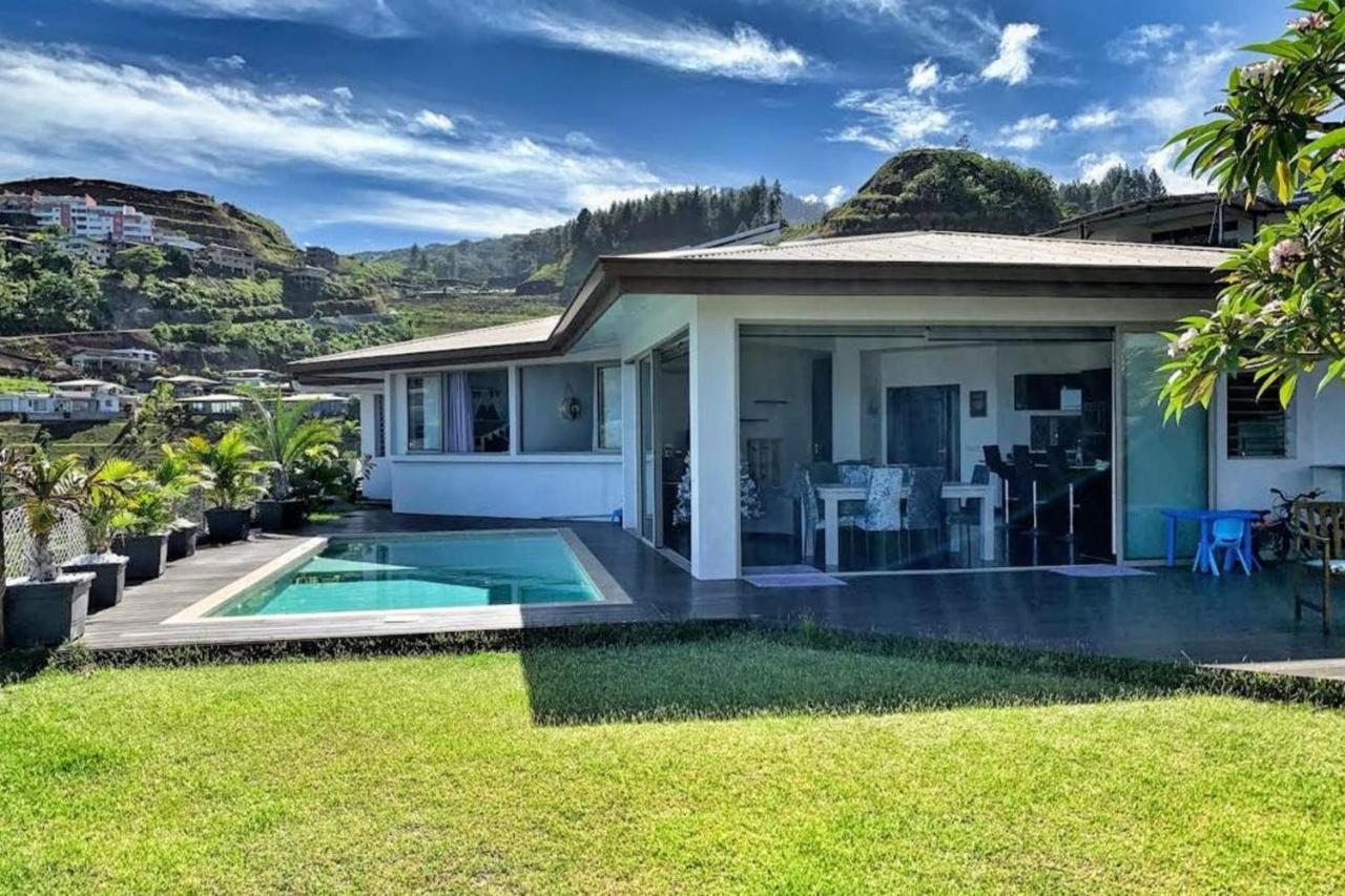 Villa Tiki Wonderfull Sea View プナアウィア エクステリア 写真