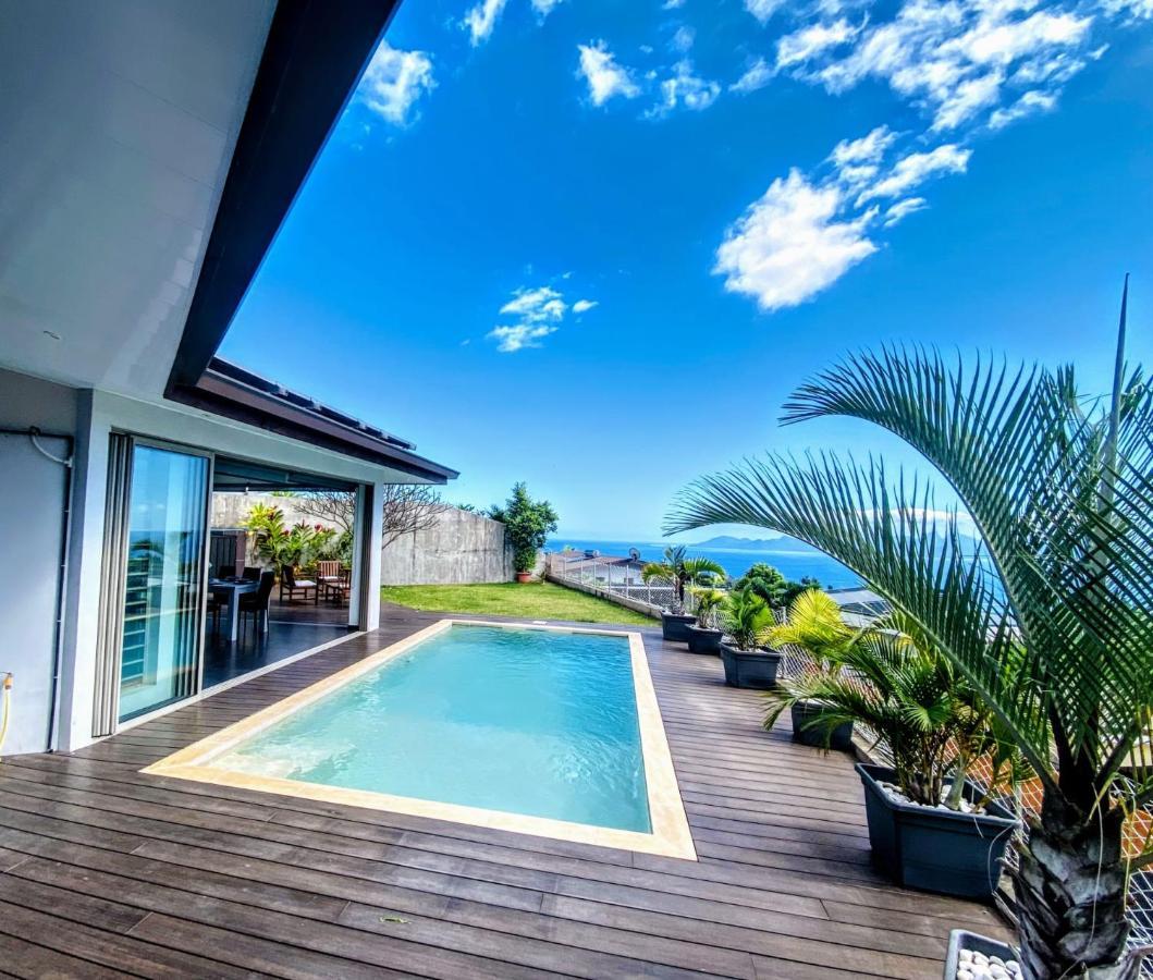 Villa Tiki Wonderfull Sea View プナアウィア エクステリア 写真