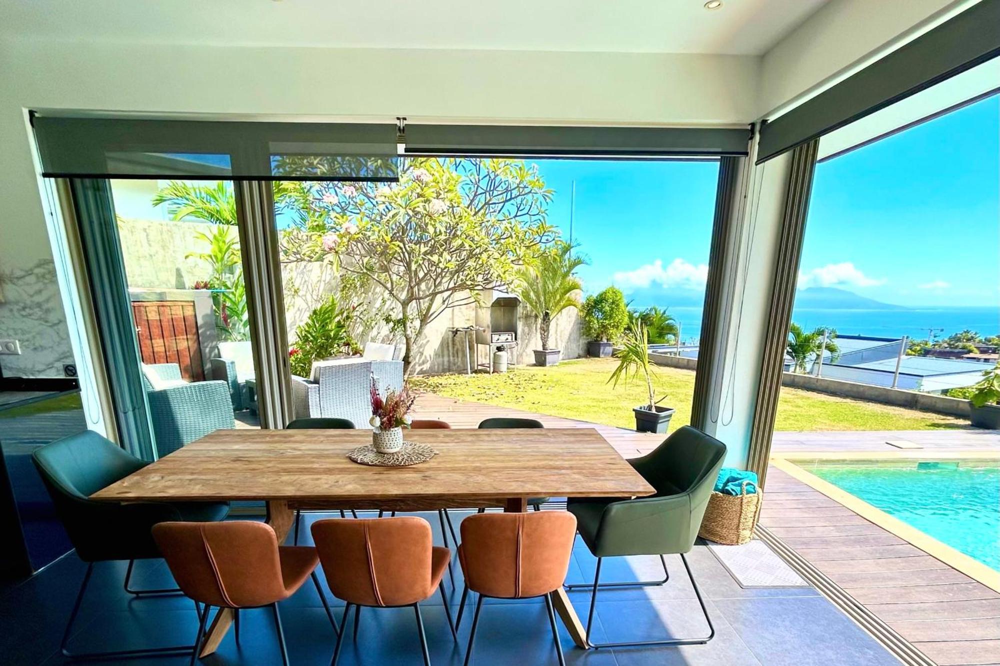 Villa Tiki Wonderfull Sea View プナアウィア エクステリア 写真